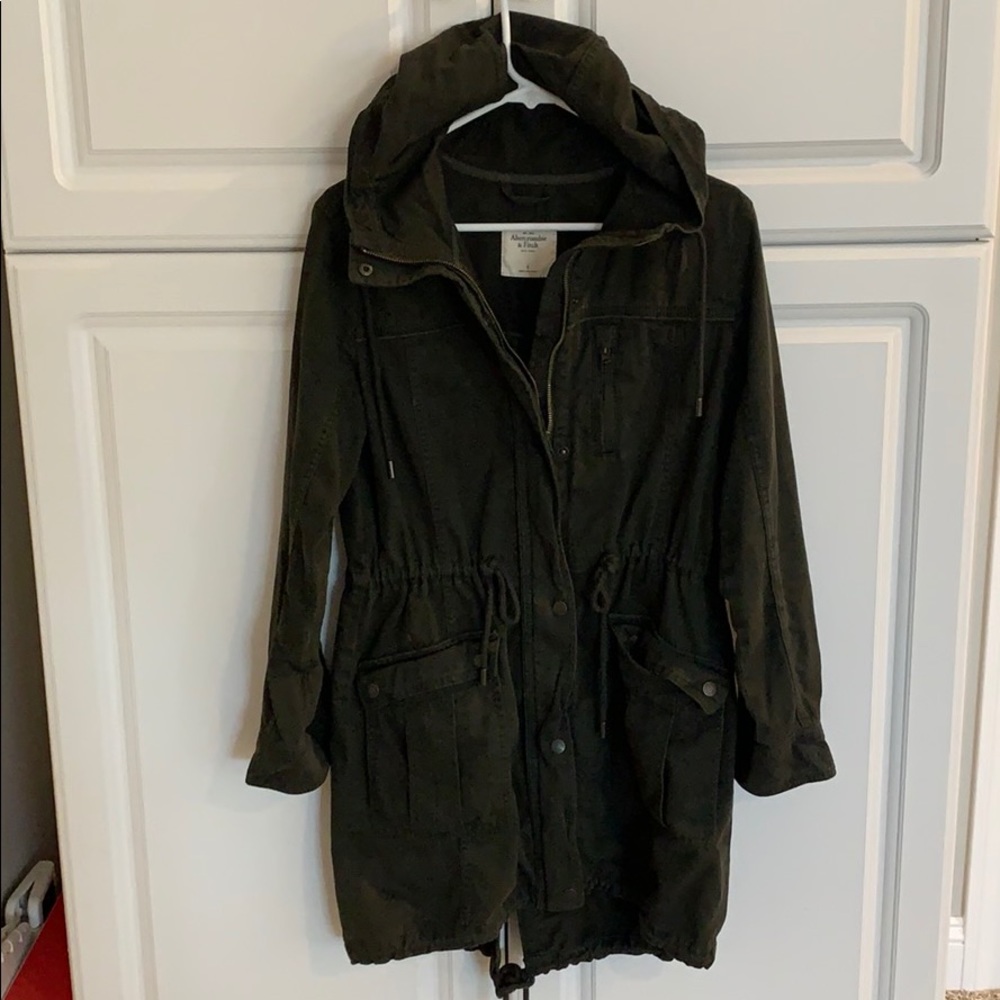 Abercrombie & Fitch Women’s Twill Utility Jacket